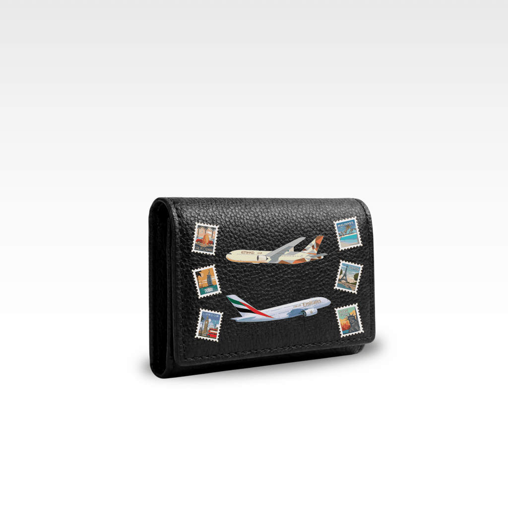 Cash & Card Wallet - Air Stamps