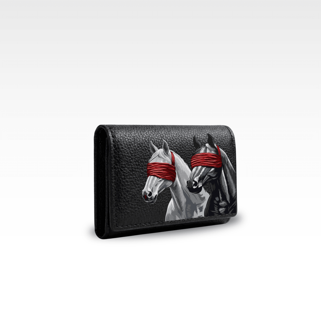 Cash & Card Wallet - Red Stallion