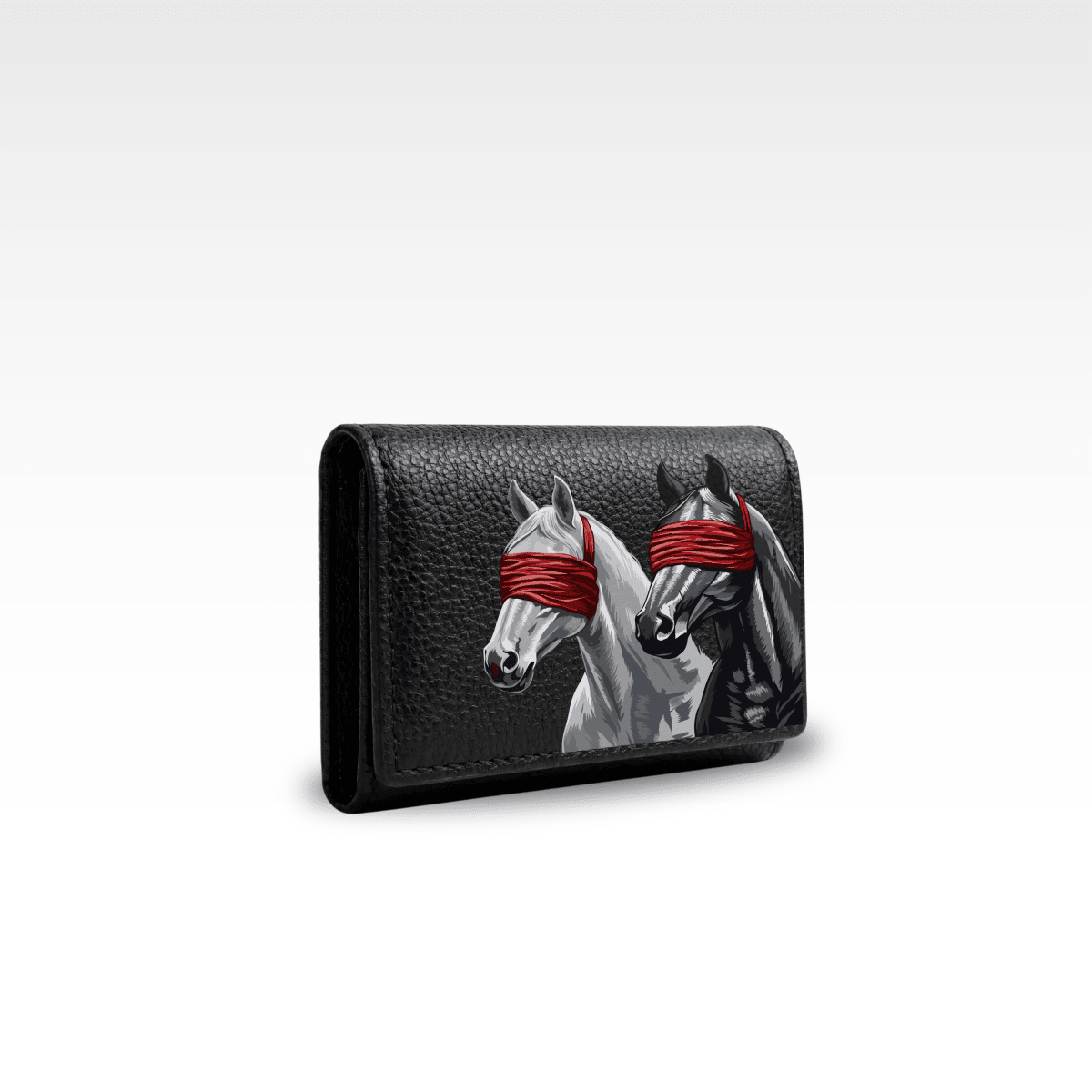 Cash & Card Wallet - Red Stallion