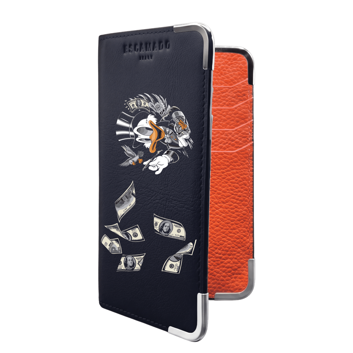 Money pen - Leather Long Wallet