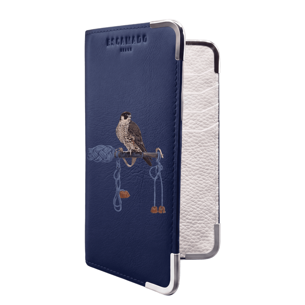 Royal Feathers - Leather Long Wallet