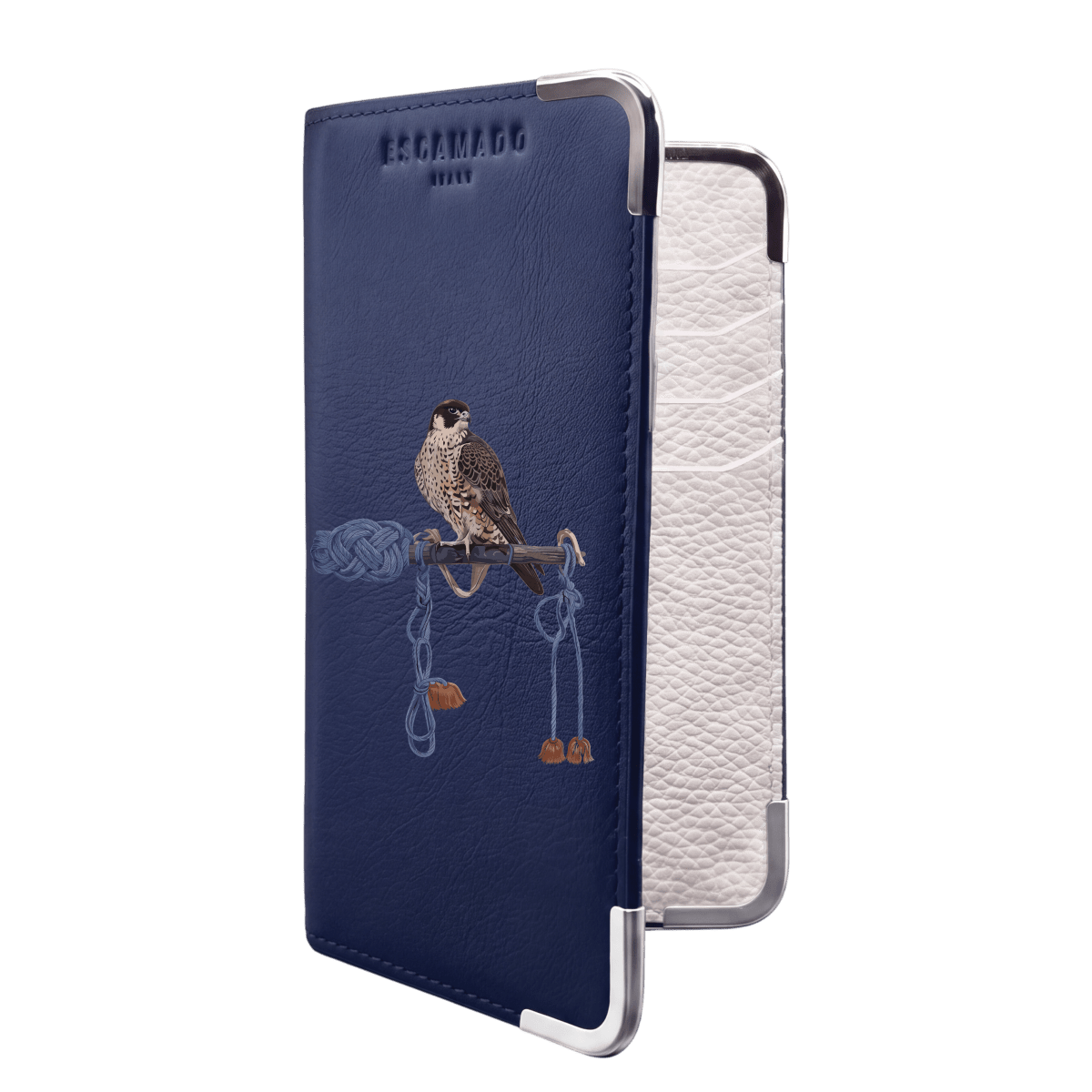 Royal Feathers - Leather Long Wallet