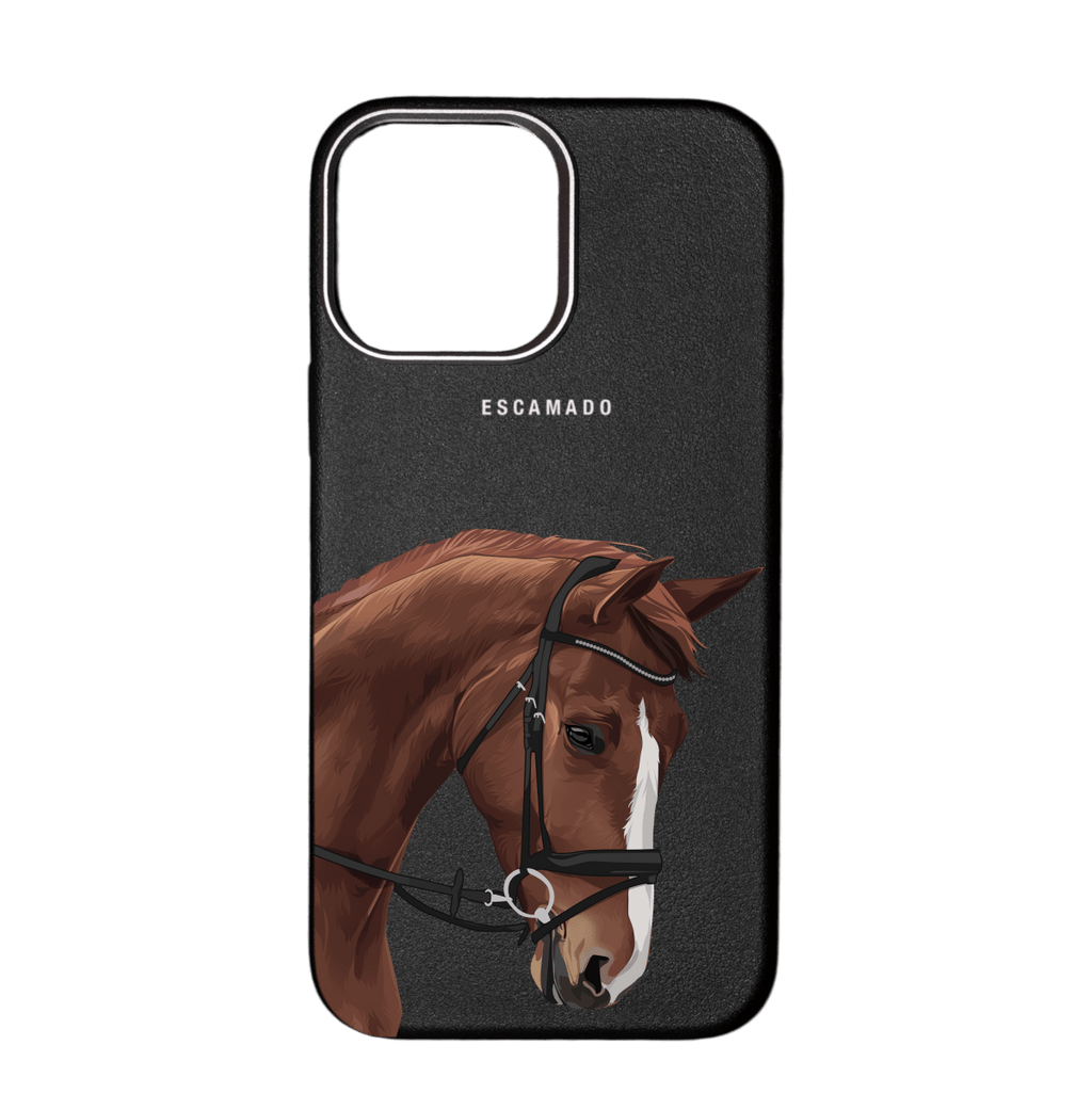 Brown Horse - Leather iPhone Case
