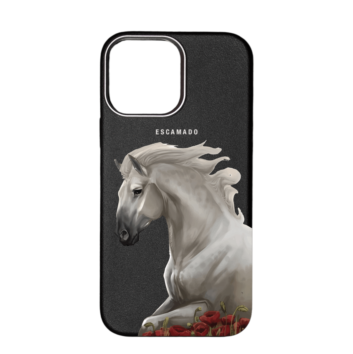 Rose Horse - Leather iPhone Case