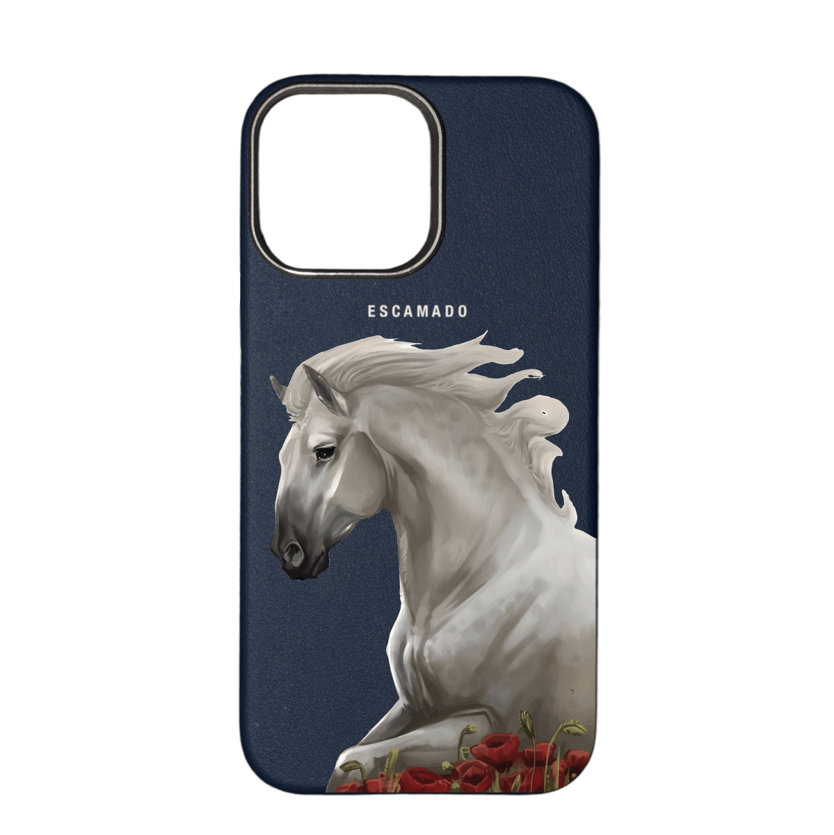 Rose Horse - Leather iPhone Case