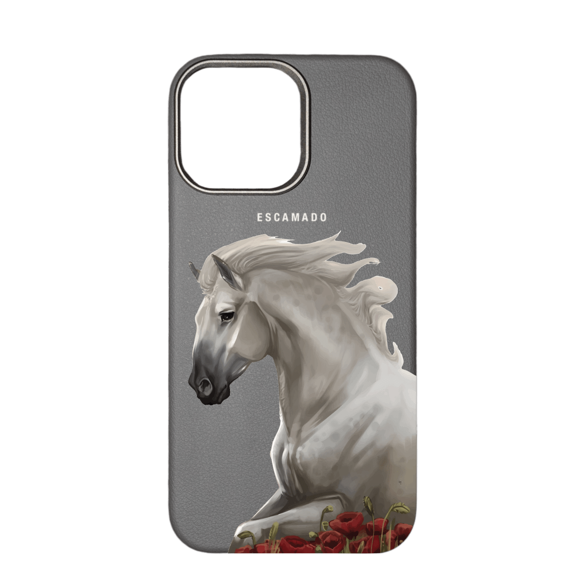 Rose Horse - Leather iPhone Case
