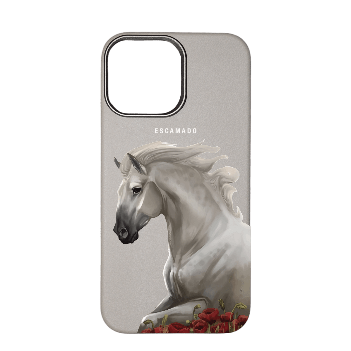 Rose Horse - Leather iPhone Case