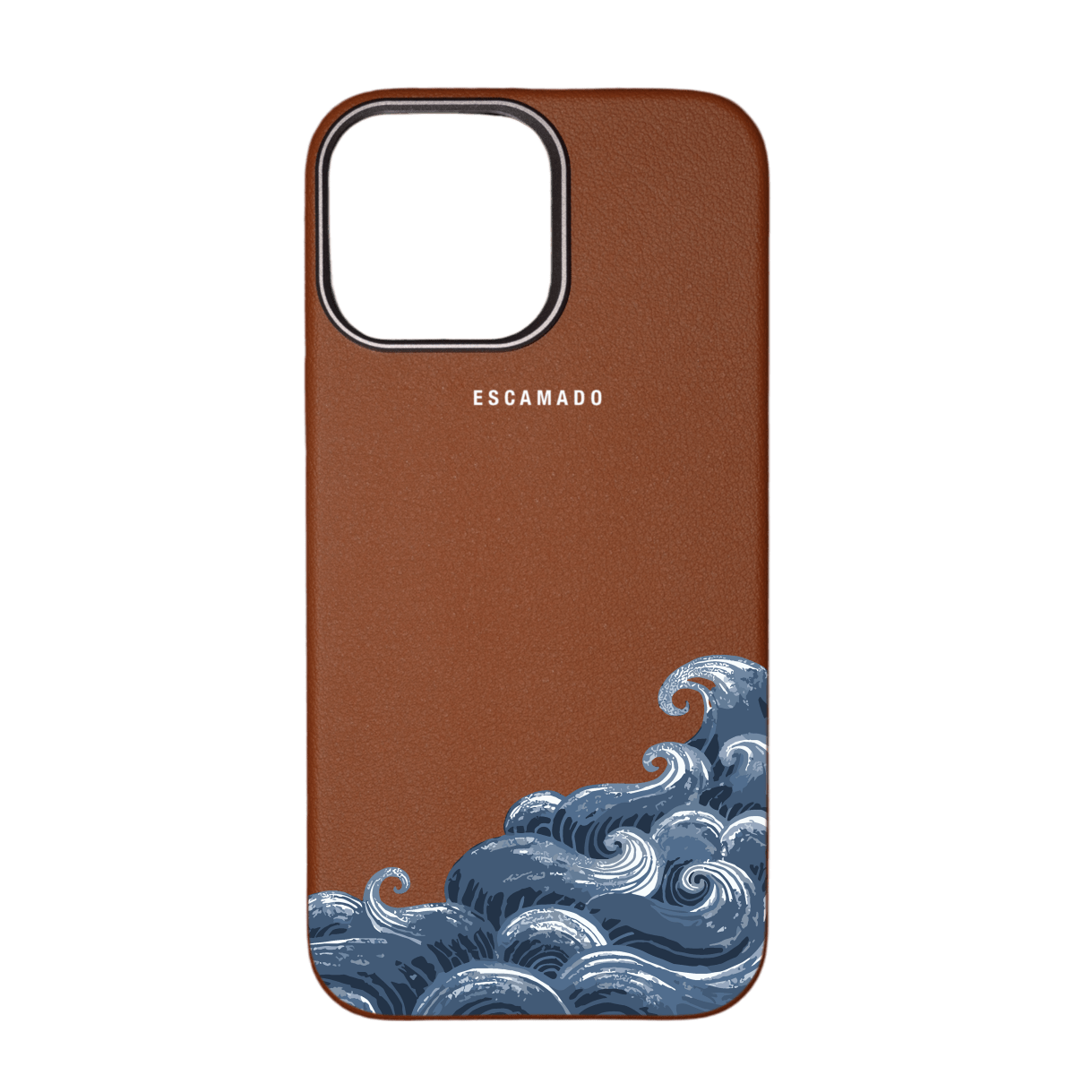 Tides - Leather iPhone Case