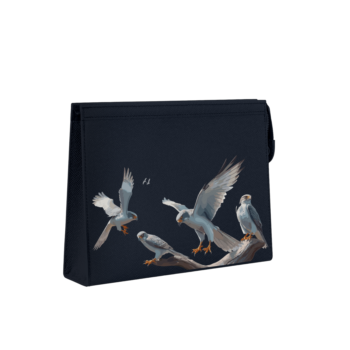 Travel Pouch -  Silver Falcon