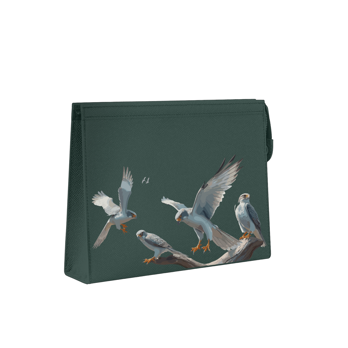 Travel Pouch -  Silver Falcon