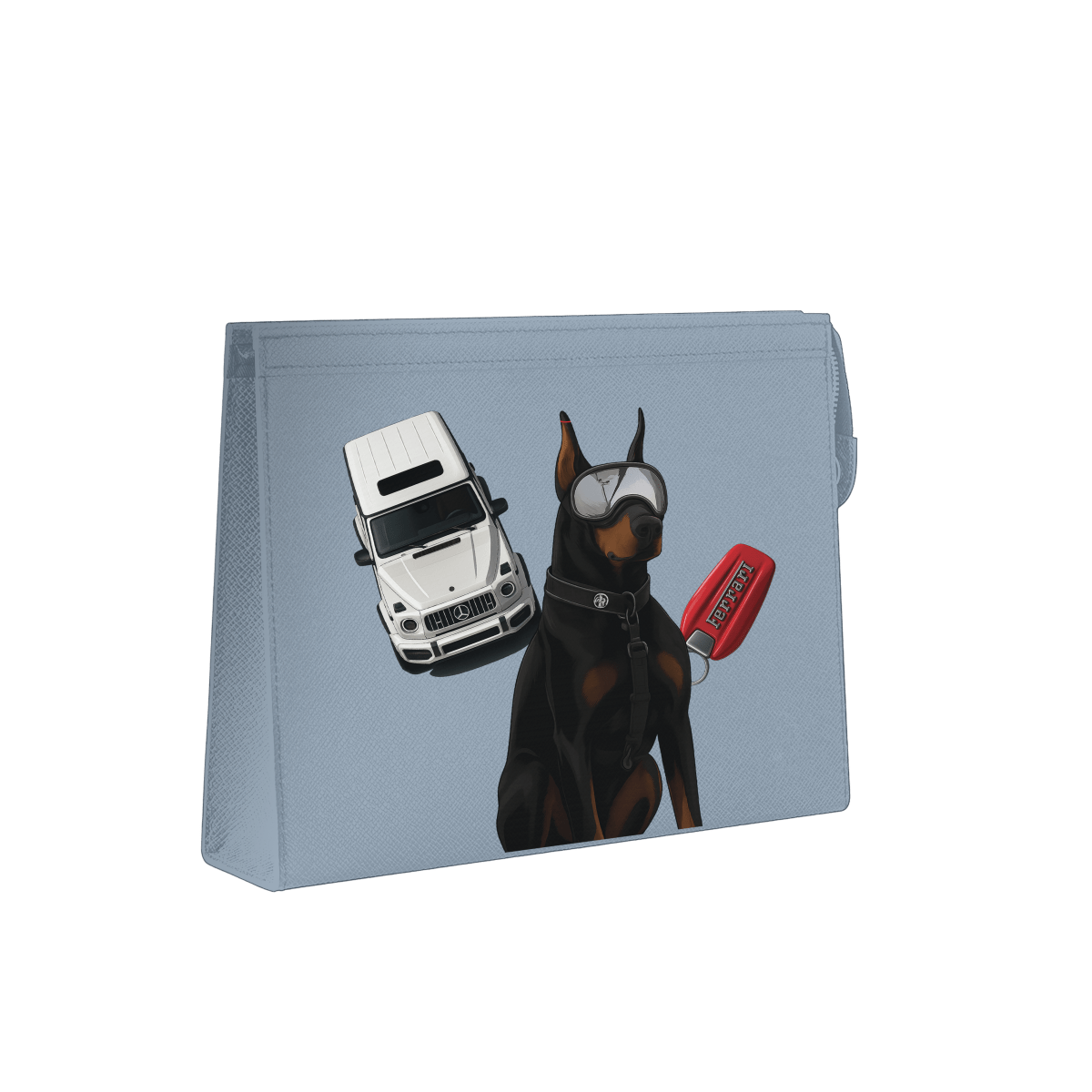 Travel Pouch - Doberman