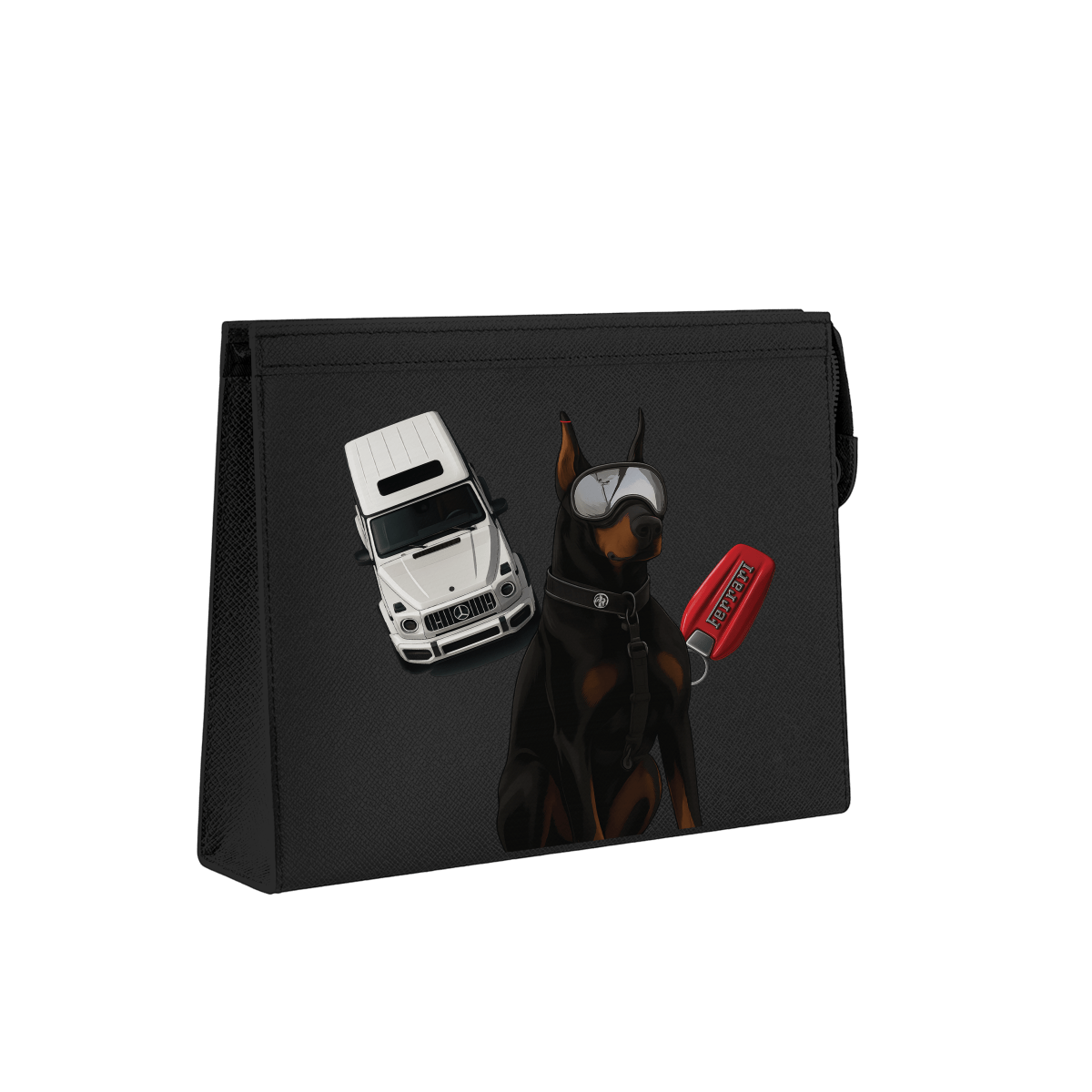 Travel Pouch - Doberman