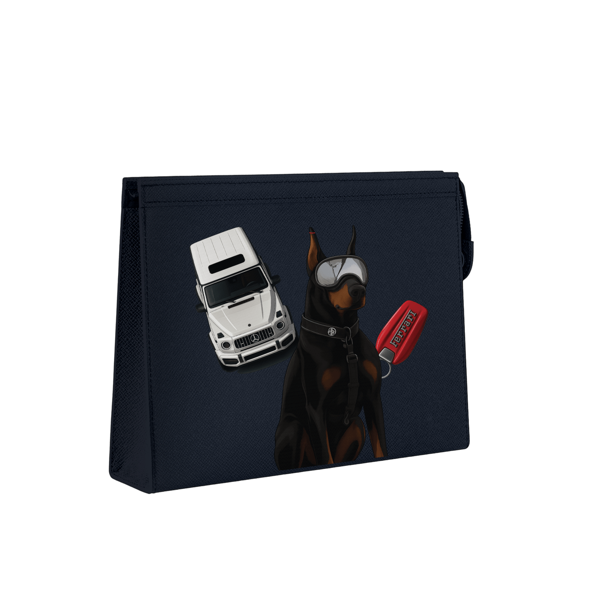 Travel Pouch - Doberman