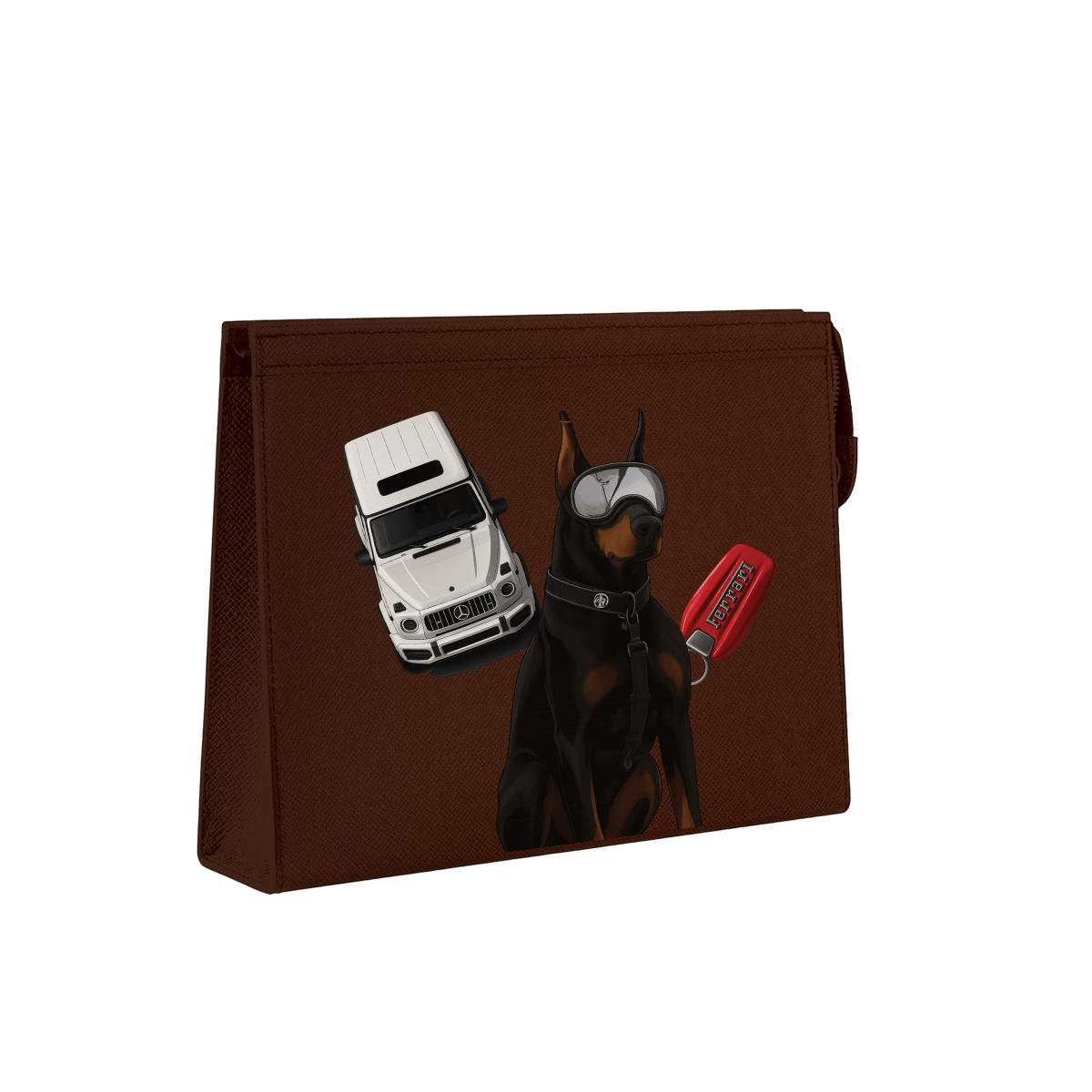 Travel Pouch - Doberman