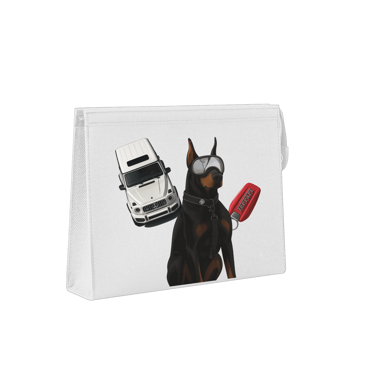Travel Pouch - Doberman