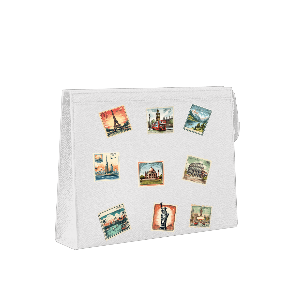 Travel Pouch - Travel Stamp