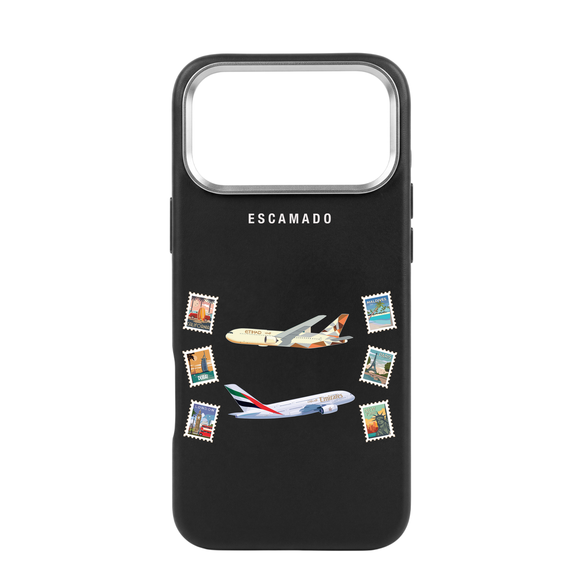 Air Stamps - Leather iPhone Case