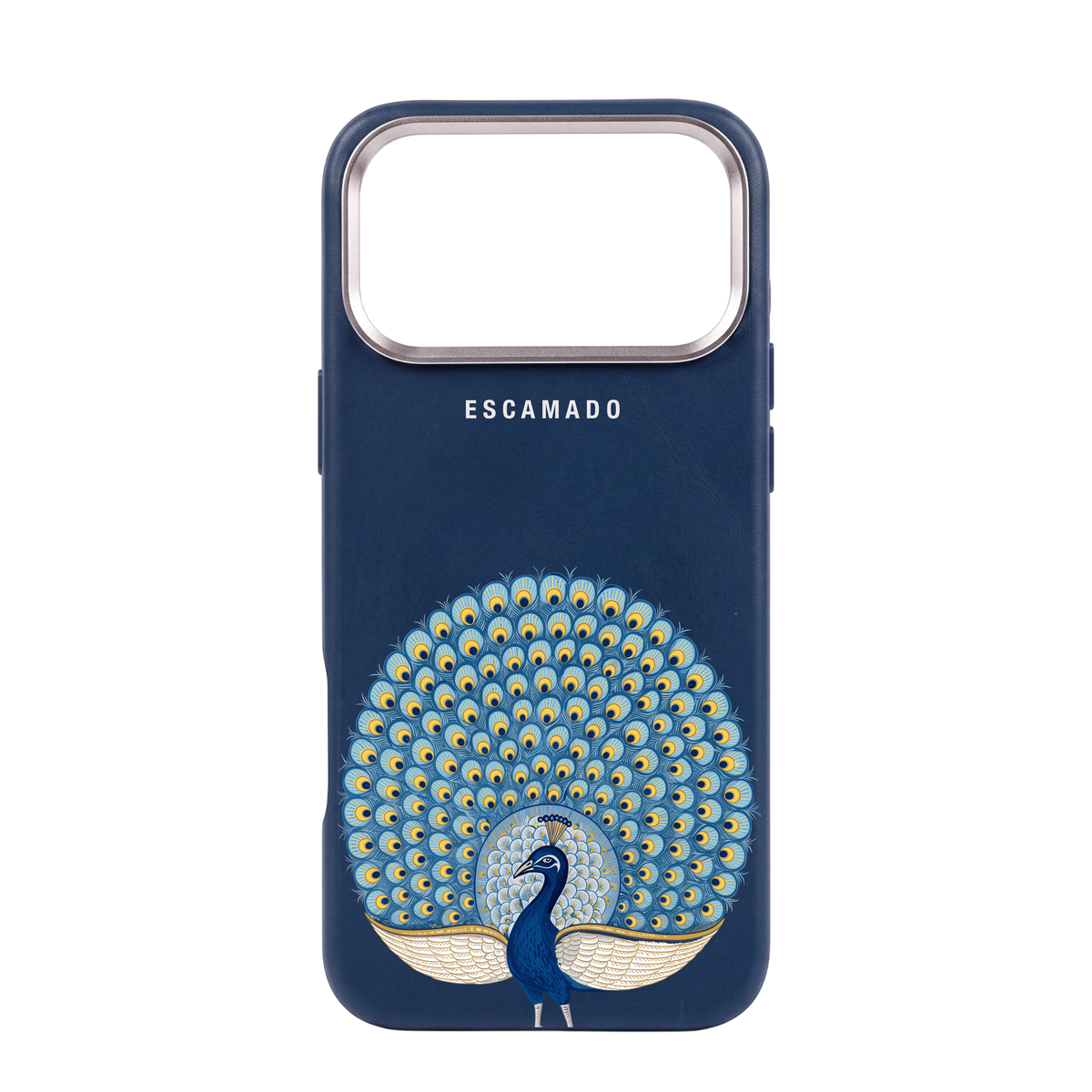 Peacock Parade - Leather iPhone Case