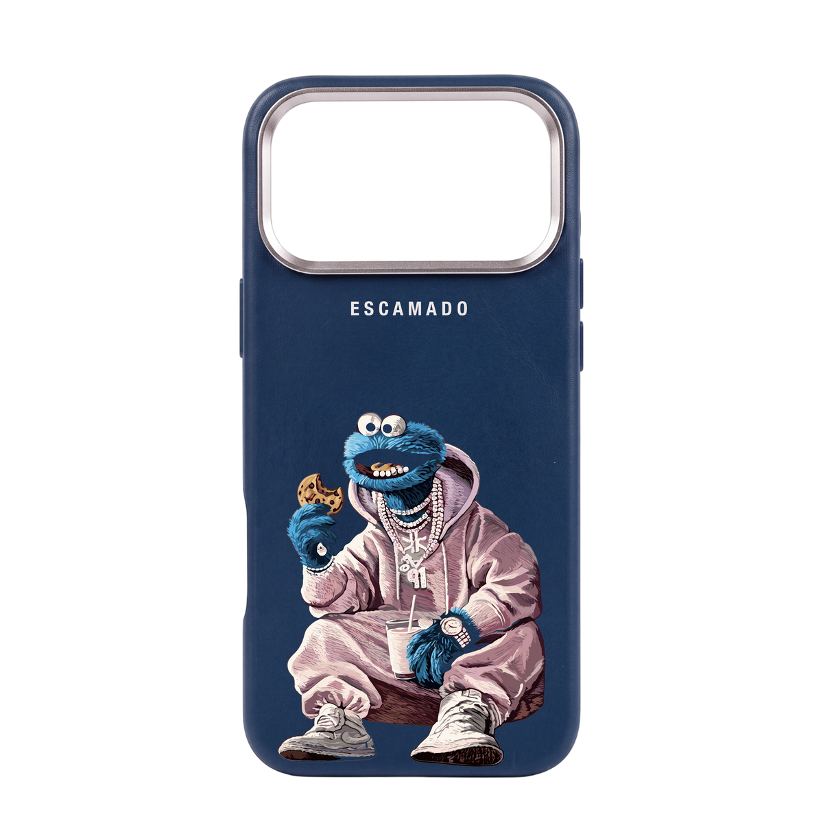 Snack Monster - Leather iPhone Case