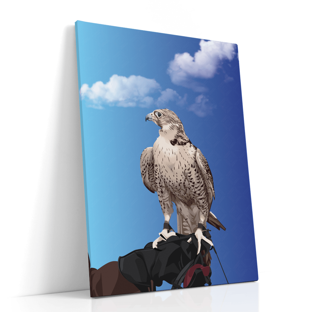 Animal Canvas - Falcon Hunter