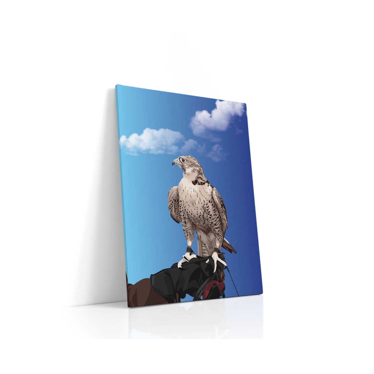 Animal Canvas - Falcon Hunter