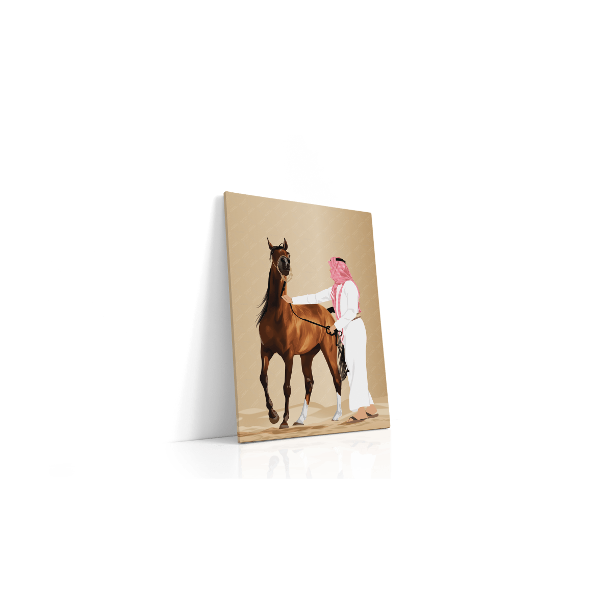 Animal Canvas -Arab Rider