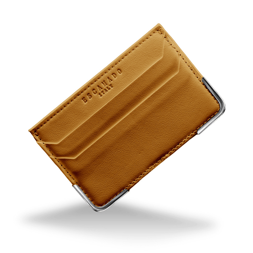 Tan Classics - Leather Card Wallet