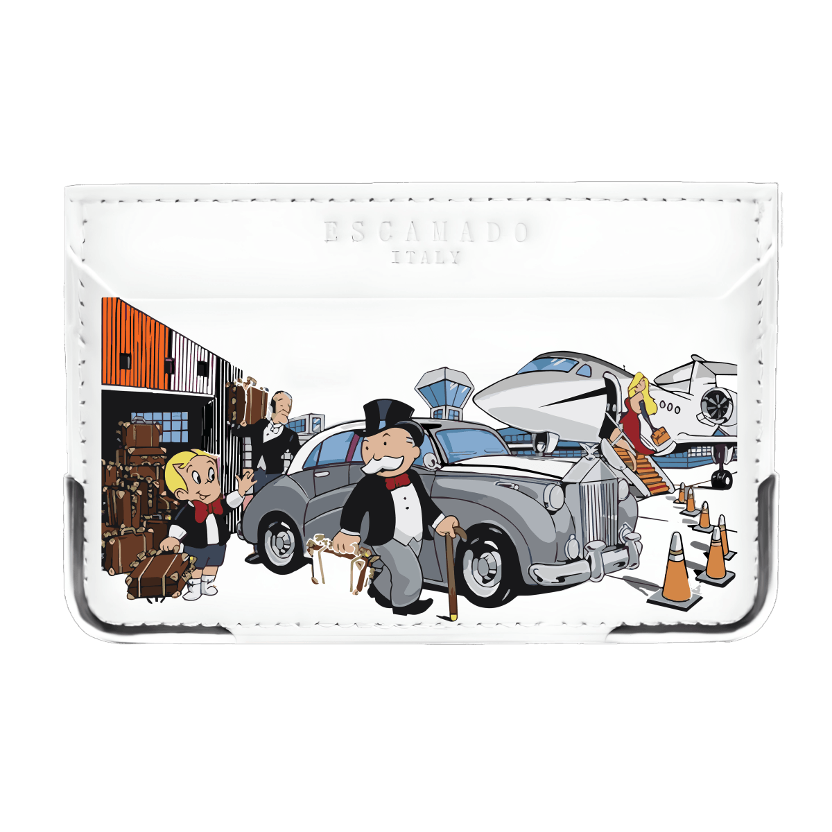 White Classics - Leather Card Wallet