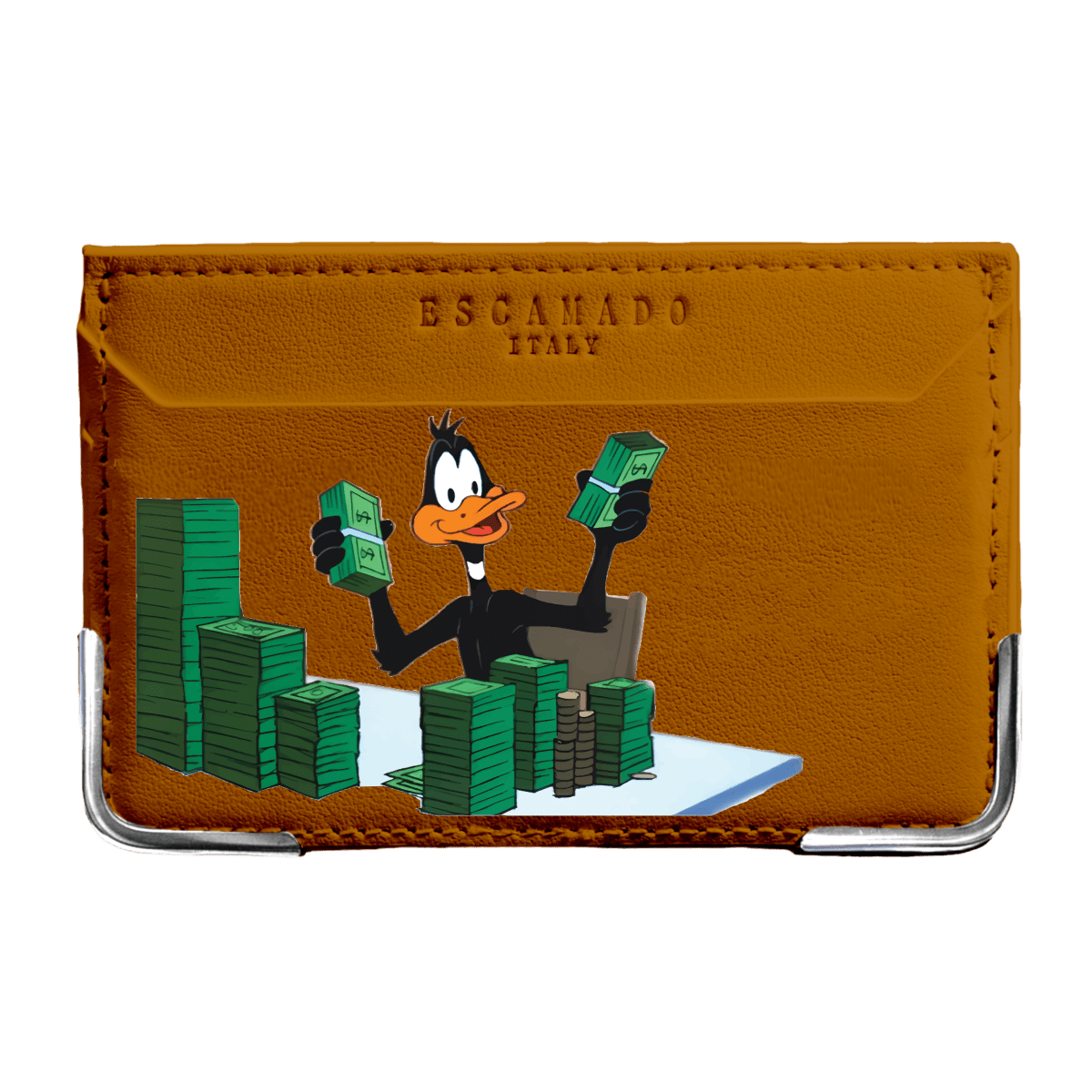 Tan Classics - Leather Card Wallet