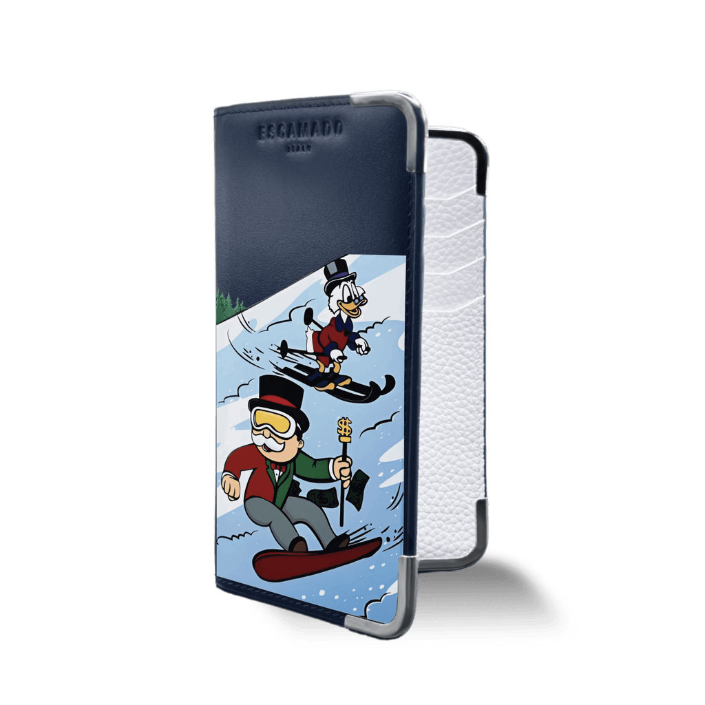 Ski Time - Leather Long Wallet